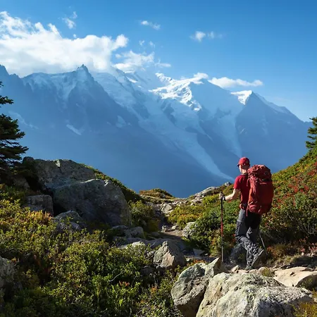 Le Cristal Gm20 Mountain View, Pool, Private Sauna & Parking - Happy Appartamento Chamonix