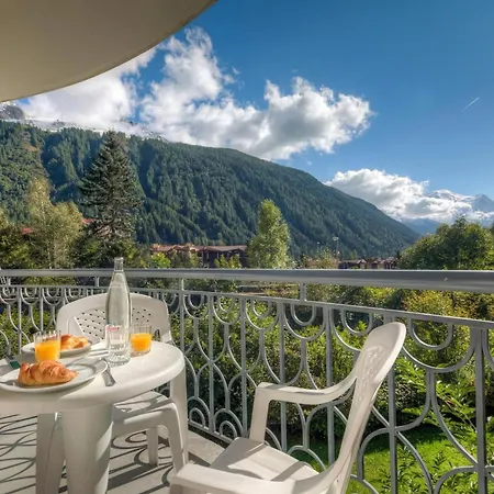 Le Cristal Gm20 Mountain View, Pool, Private Sauna & Parking - Happy شقة شامونكس